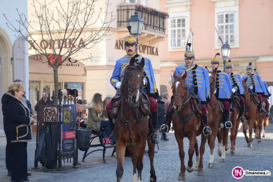 Limanowska delegacja na węgierskich uroczystościach - zdjęcie 2