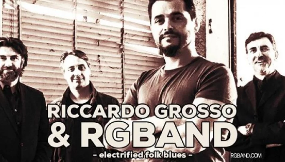 Riccardo Grosso &amp; RG Band (IT) – Electrified Blues w Muzycznym Folwarku! - zdjęcie 1