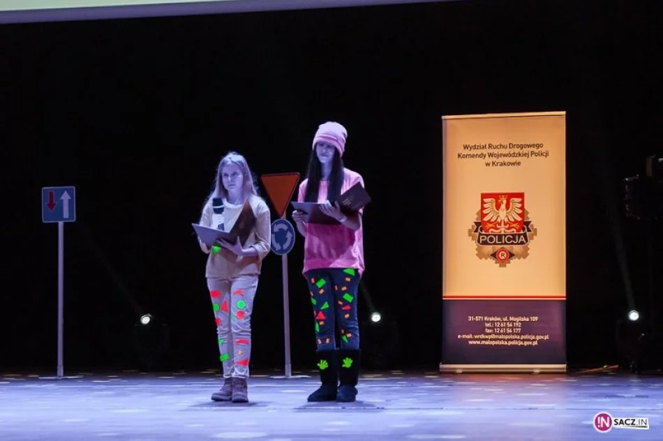 Sądeccy uczniowie w Wojewódzkim Finale akcji „Odblaskowa Szkoła” - zdjęcie 3