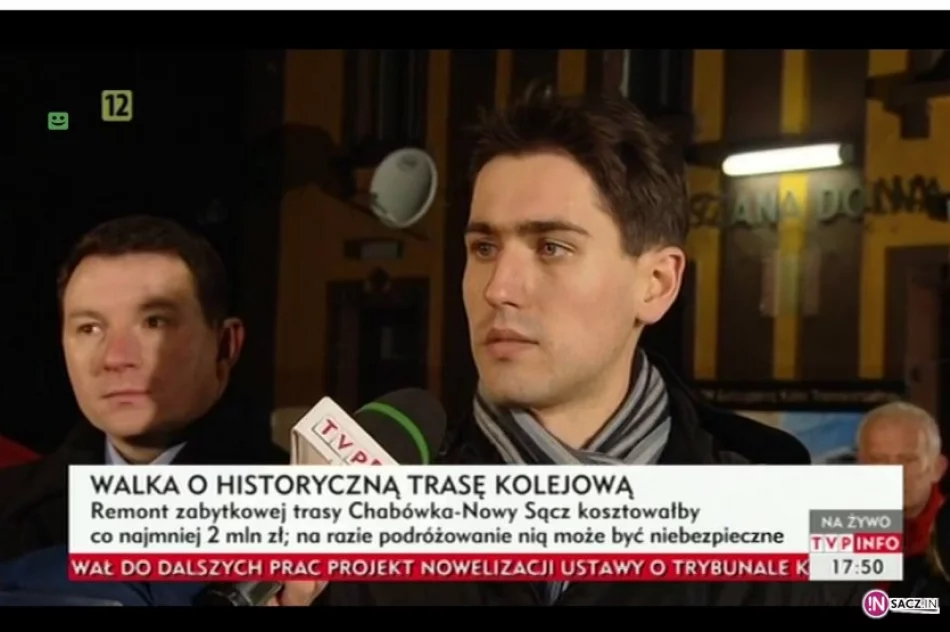 Nowy Sącz - Chabówka do zamknięcia? Walka o linię w TVP Info - zdjęcie 3