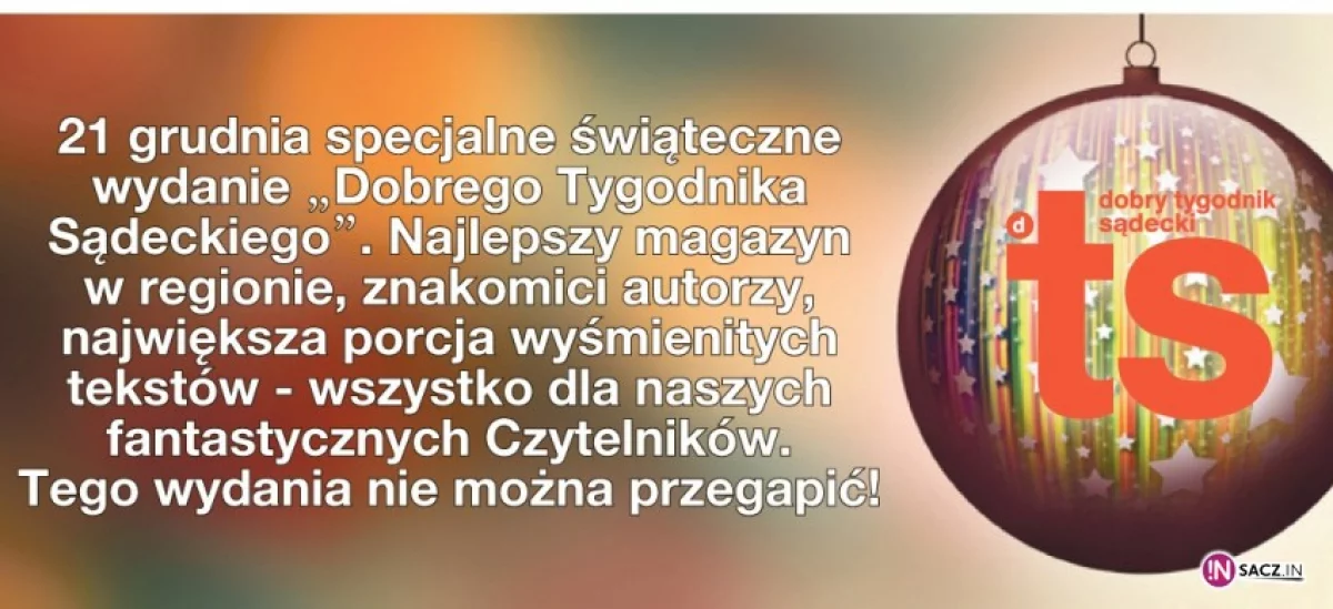 O czym jeszcze przeczytamy w świątecznym DTS?