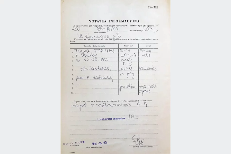 Filar spółdzielczości bankowej w Limanowej członkiem ZMS, PZPR, PRON i ORMO - zdjęcie 2