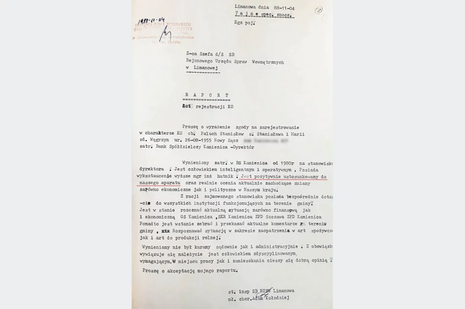 Filar spółdzielczości bankowej w Limanowej członkiem ZMS, PZPR, PRON i ORMO - zdjęcie 3