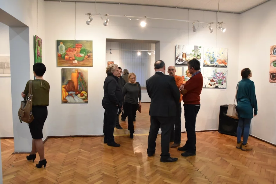 Limanowa jako „miasto kultury”. Wernisaż wystawy studentów i wykładowców - zdjęcie 2