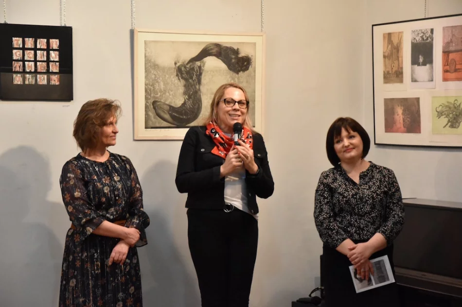 Limanowa jako „miasto kultury”. Wernisaż wystawy studentów i wykładowców - zdjęcie 3