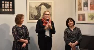 Limanowa jako „miasto kultury”. Wernisaż wystawy studentów i wykładowców - zdjęcie 3
