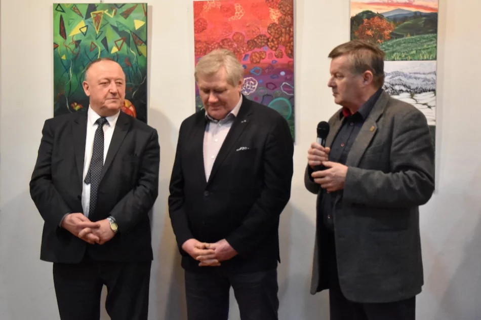 Limanowa jako „miasto kultury”. Wernisaż wystawy studentów i wykładowców - zdjęcie 6