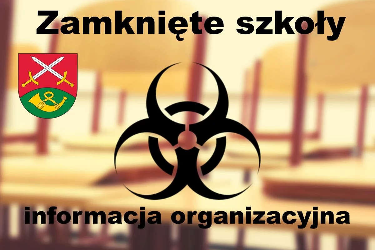 Informacja Wójta Gminy Limanowa dotycząca zamknięcia szkół