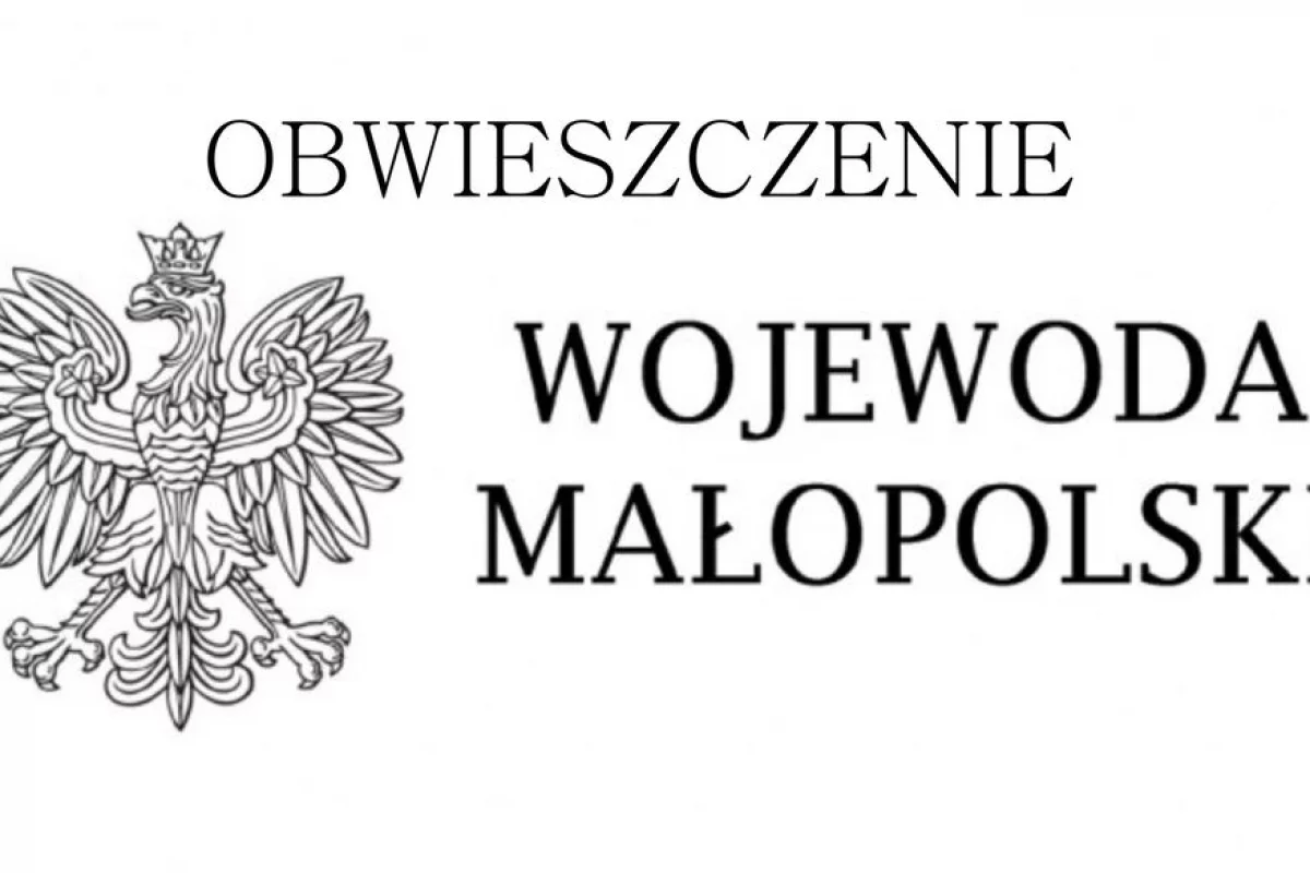 Komunikat Wojewody Małopolskiego w związku z rozprzestrzenianiem się koronawirusa