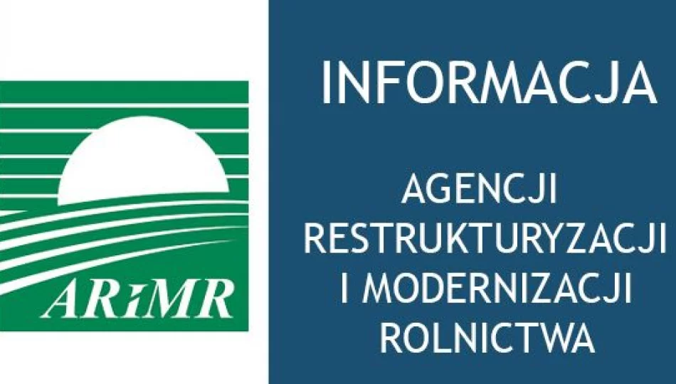 Komunikat ARiMR - ograniczenie wizyt w placówkach ARiMR - zdjęcie 1