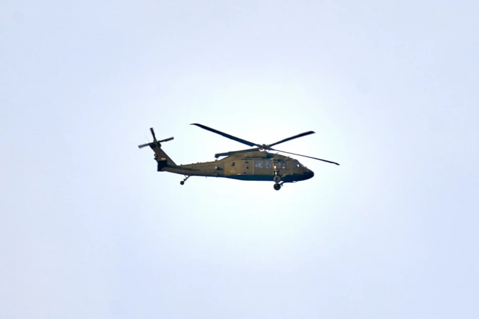 Amerykańskie śmigłowce nad Limanowszczyzną - zdjęcie 2