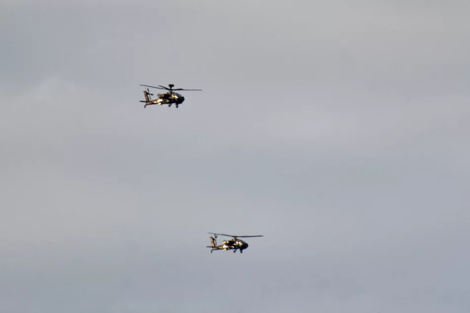 Amerykańskie śmigłowce nad Limanowszczyzną - zdjęcie 3