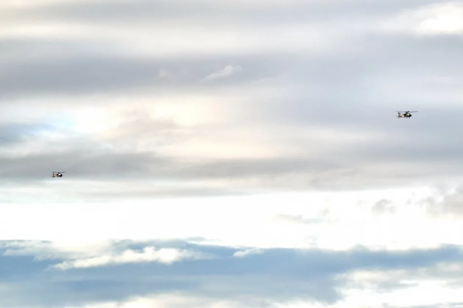 Amerykańskie śmigłowce nad Limanowszczyzną - zdjęcie 5