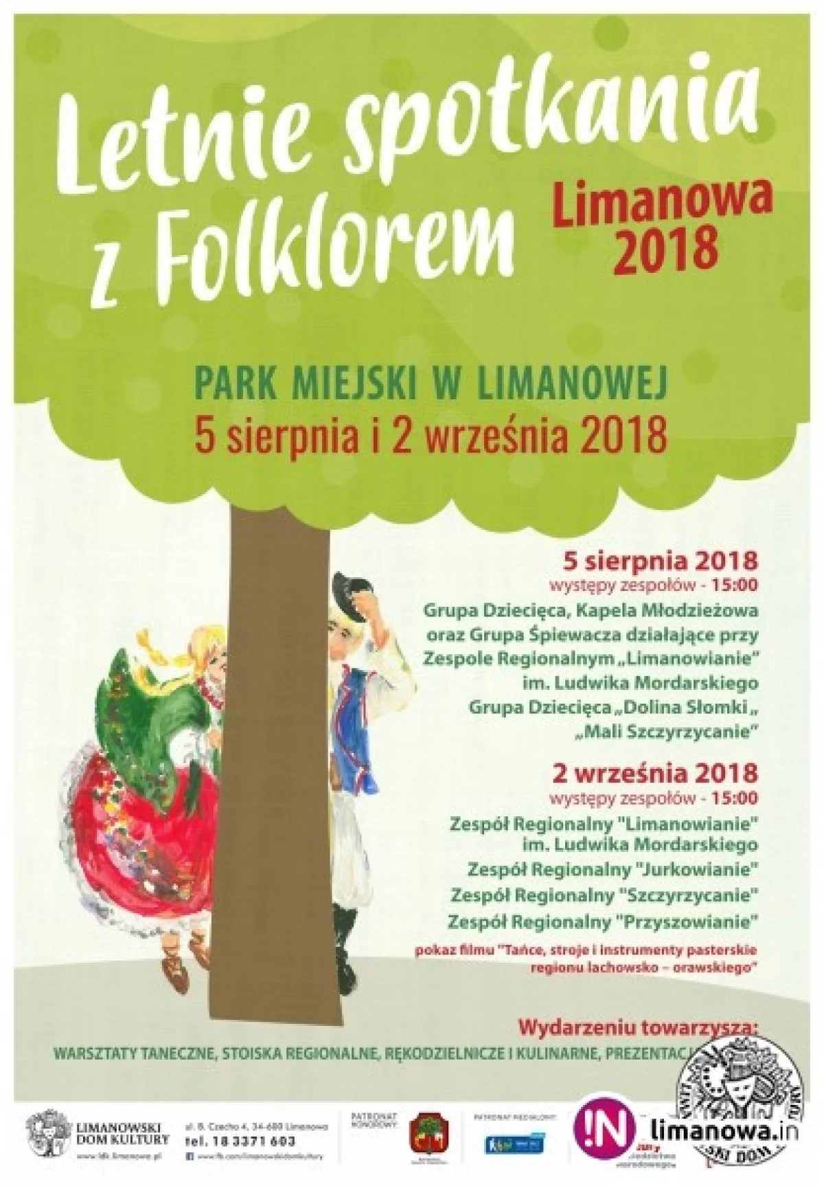 2 września zapraszamy na Letnie Spotkanie z Folklorem