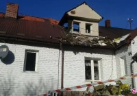 Pożar domu w Klęczanach - zdjęcie główne