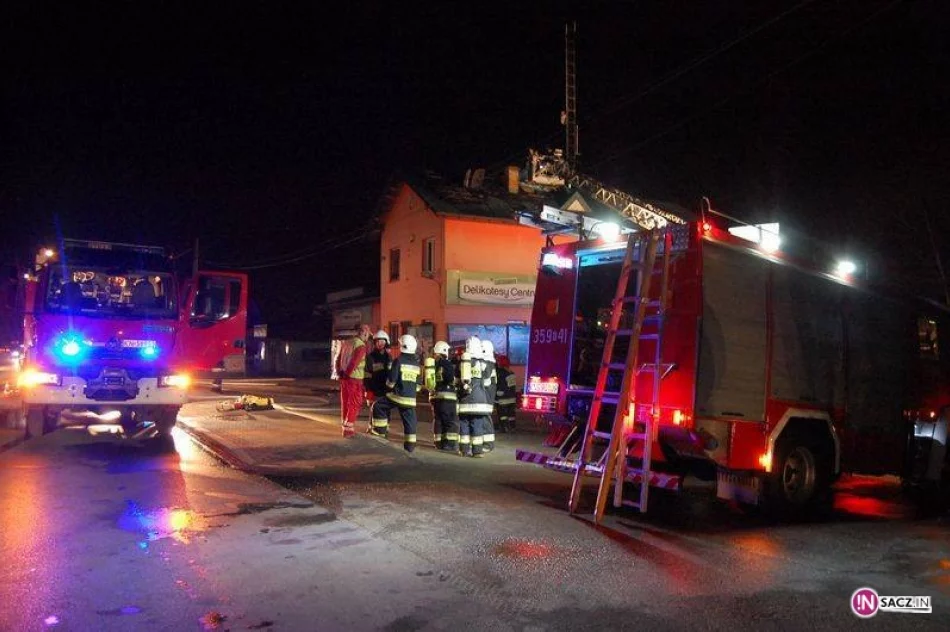 W Świniarsku palił się sklep - zdjęcie 2