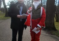 Święty Mikołaj rozdawał „czyste powietrze' - zdjęcie główne