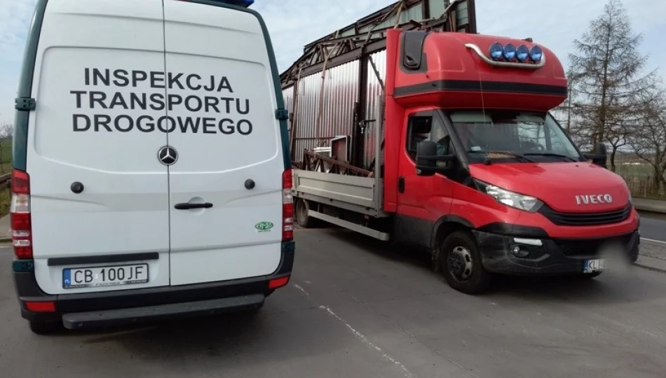 Przez pół Polski busem przeładowanym o... blisko 5 ton - zdjęcie 1