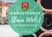 Przebieg Kanalizacji Sanitarnej w miejscowości Stara Wieś I – PO WPROWADZENIU KOREKT - zdjęcie główne