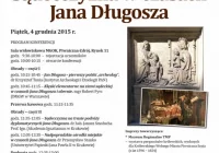 Konferencja ' Sądecczyzna w czasach Jana Długosza” - zdjęcie główne