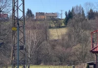 Przechylony słup na linii 15 kV - zdjęcie główne