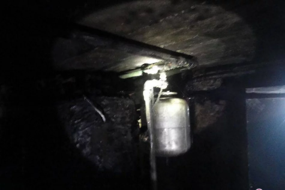 Pożar piwnicy przy ul. Starowiejskiej - zdjęcie 2