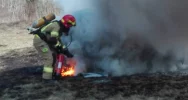 Doszczętnie spłonął samochód terenowy - zdjęcie 2