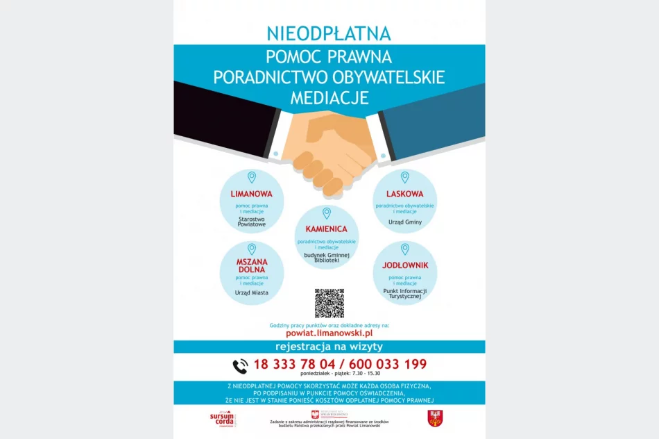 Nieodpłatna pomoc prawna - systemem zdalnym - zdjęcie 2