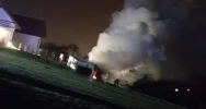 Płonął garaż, mężczyzna doznał poparzeń twarzy - zdjęcie 5