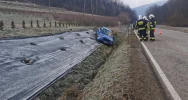 Dachowanie po zderzeniu dwóch aut - zdjęcie 4