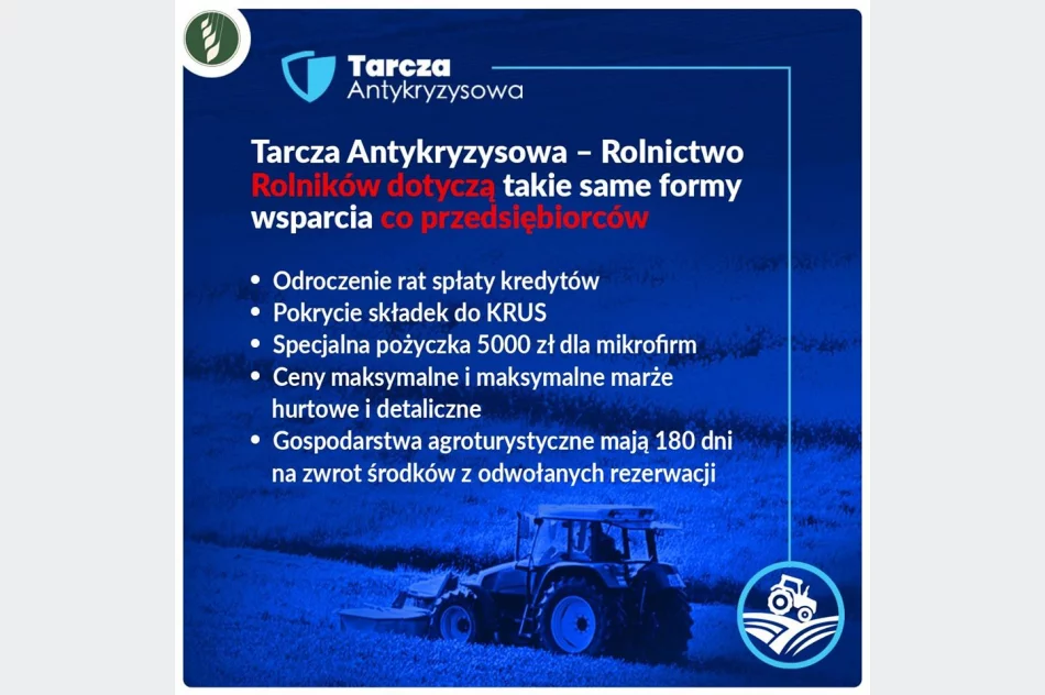 Najważniejsze rozwiązania Tarczy Antykryzysowej dla rolnictwa - zdjęcie 9