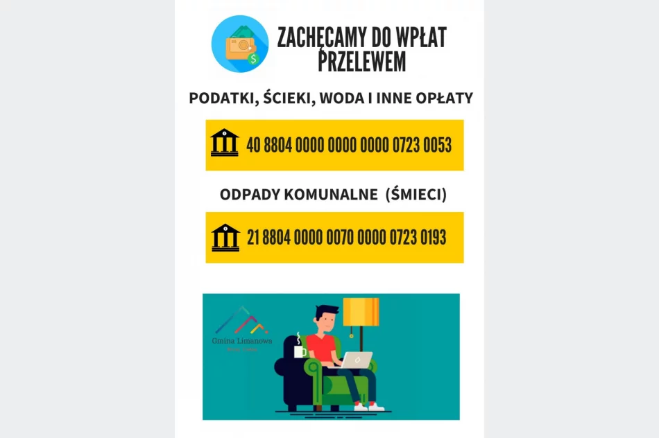 Prośba o dokonywanie płatności przelewem - zdjęcie 2