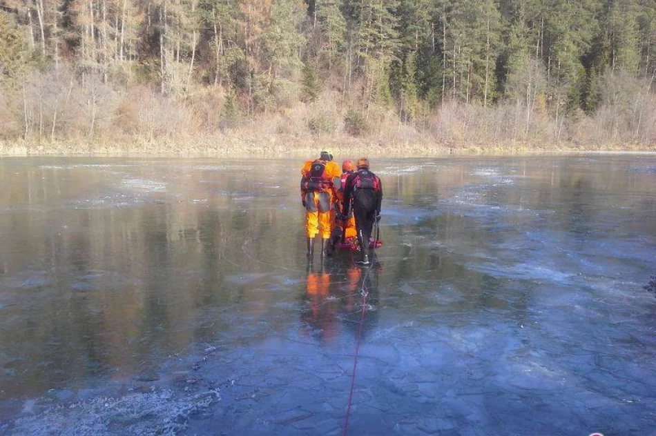 Ratownictwo na lodzie - przygotowania do sezonu zimowego - zdjęcie 2