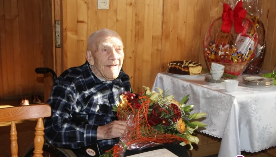 Najstarszy mieszkaniec gminy Limanowa ma 108 lat! - zdjęcie 1