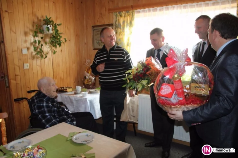 Najstarszy mieszkaniec gminy Limanowa ma 108 lat! - zdjęcie 3