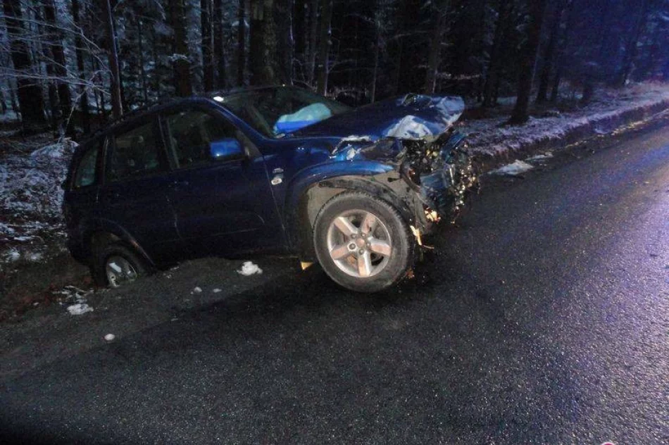 Zderzenie samochodu osobowego i dostawczego - zdjęcie 4