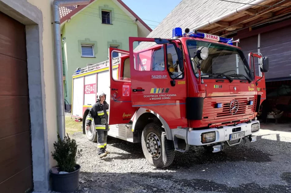 Pożar poddasza domu - zdjęcie 2