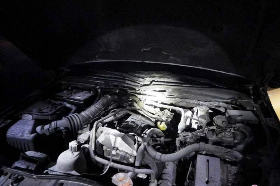 Pożar samochodu w Tęgoborzy - zdjęcie 2