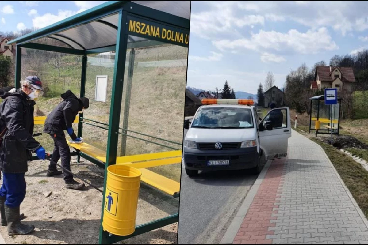 Zakład dezynfekuje przystanki, monitoruje jakość wody i apeluje do mieszkańców