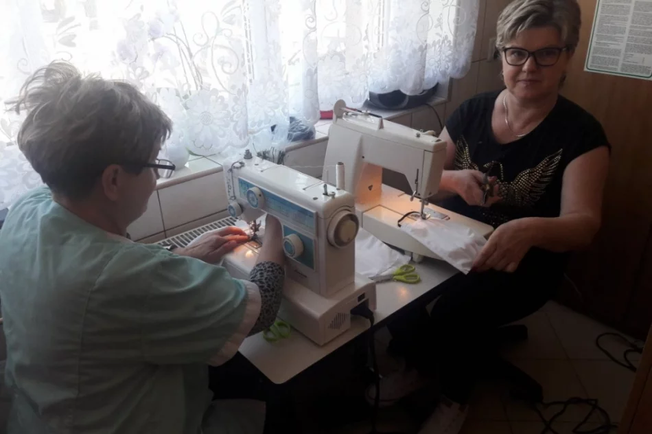 Uszyli już ponad 1200 maseczek i przekazali je mieszkańcom - zdjęcie 2