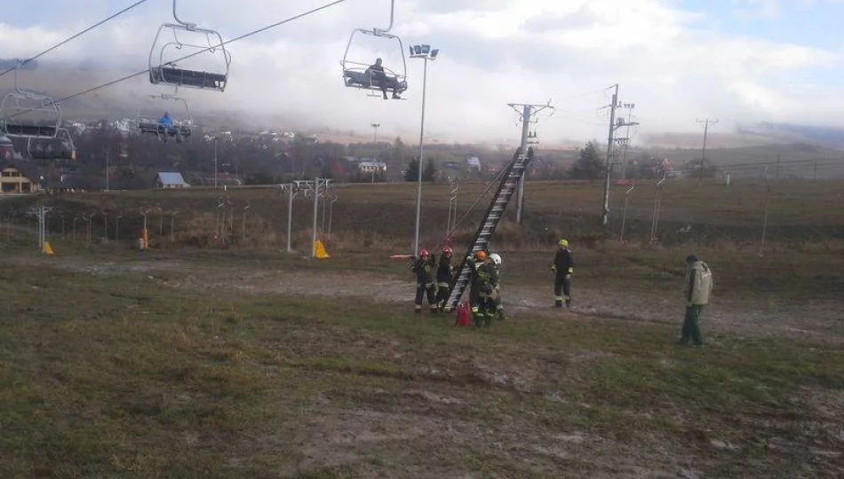 Ćwiczenia ewakuacyjne w Tylicz Master Ski - zdjęcie 1