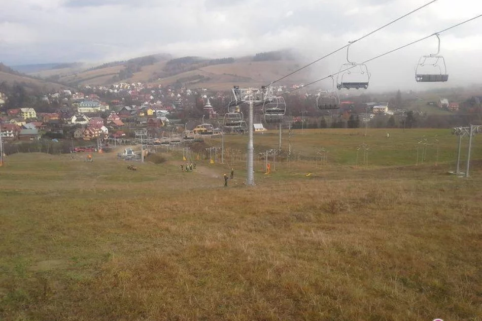 Ćwiczenia ewakuacyjne w Tylicz Master Ski - zdjęcie 2