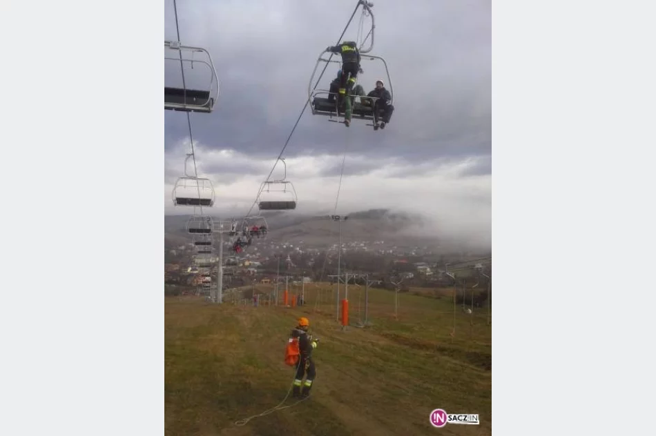 Ćwiczenia ewakuacyjne w Tylicz Master Ski - zdjęcie 3