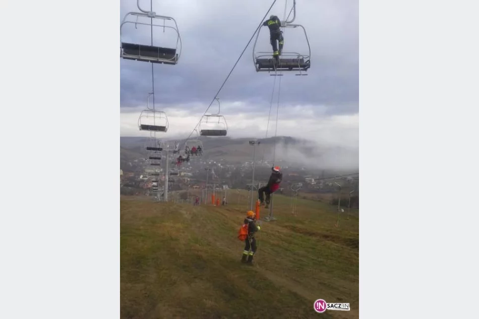 Ćwiczenia ewakuacyjne w Tylicz Master Ski - zdjęcie 4