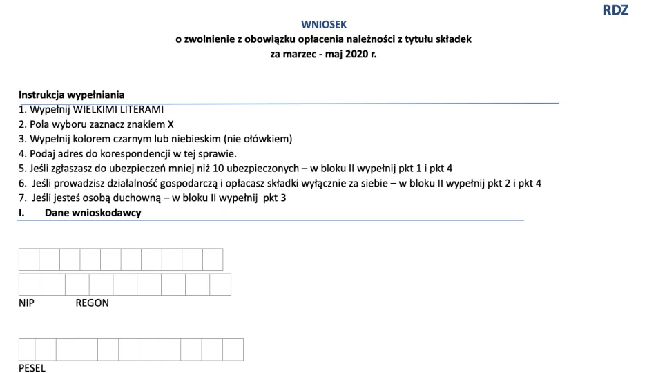 ZUS prosi o staranne wypełnianie wniosków - zdjęcie 1