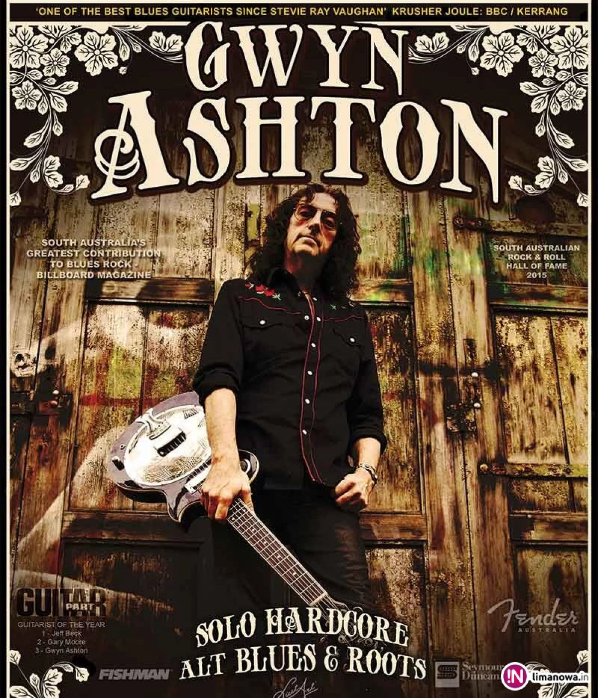 Odjazdowa bluesowa gitara - GWYN ASHTON koncertuje w Muzycznym Folwarku!