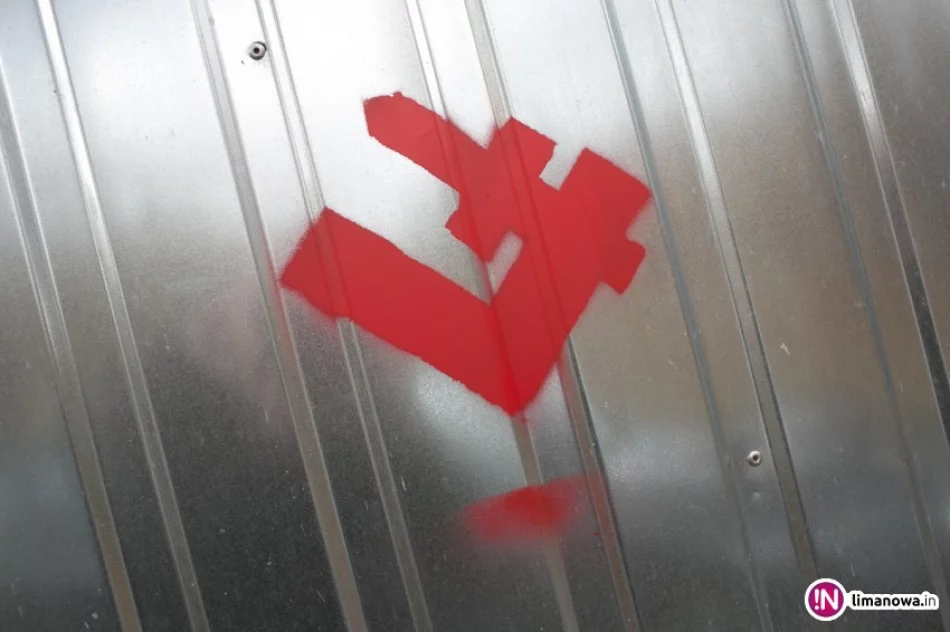 Napisy 'szykujcie się na zagładę' zamalowane, policja szuka sprawców (wideo) - zdjęcie 2