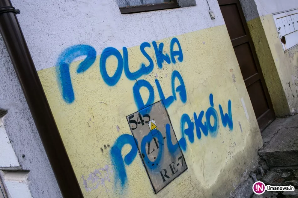 Napisy 'szykujcie się na zagładę' zamalowane, policja szuka sprawców (wideo) - zdjęcie 3