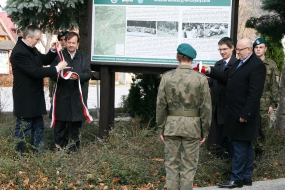 Ścieżka szlakiem partyzantów już otwarta - zdjęcie 3
