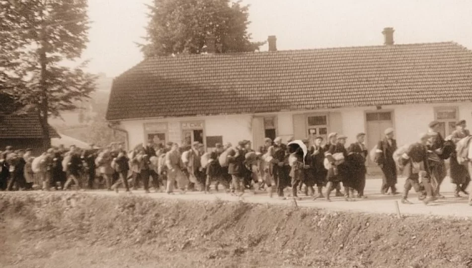 76. rocznica likwidacji limanowskiego getta - zdjęcie 1